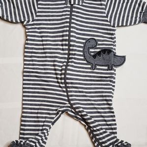 Gerber organic cotton newborn Dinosaur pajamas